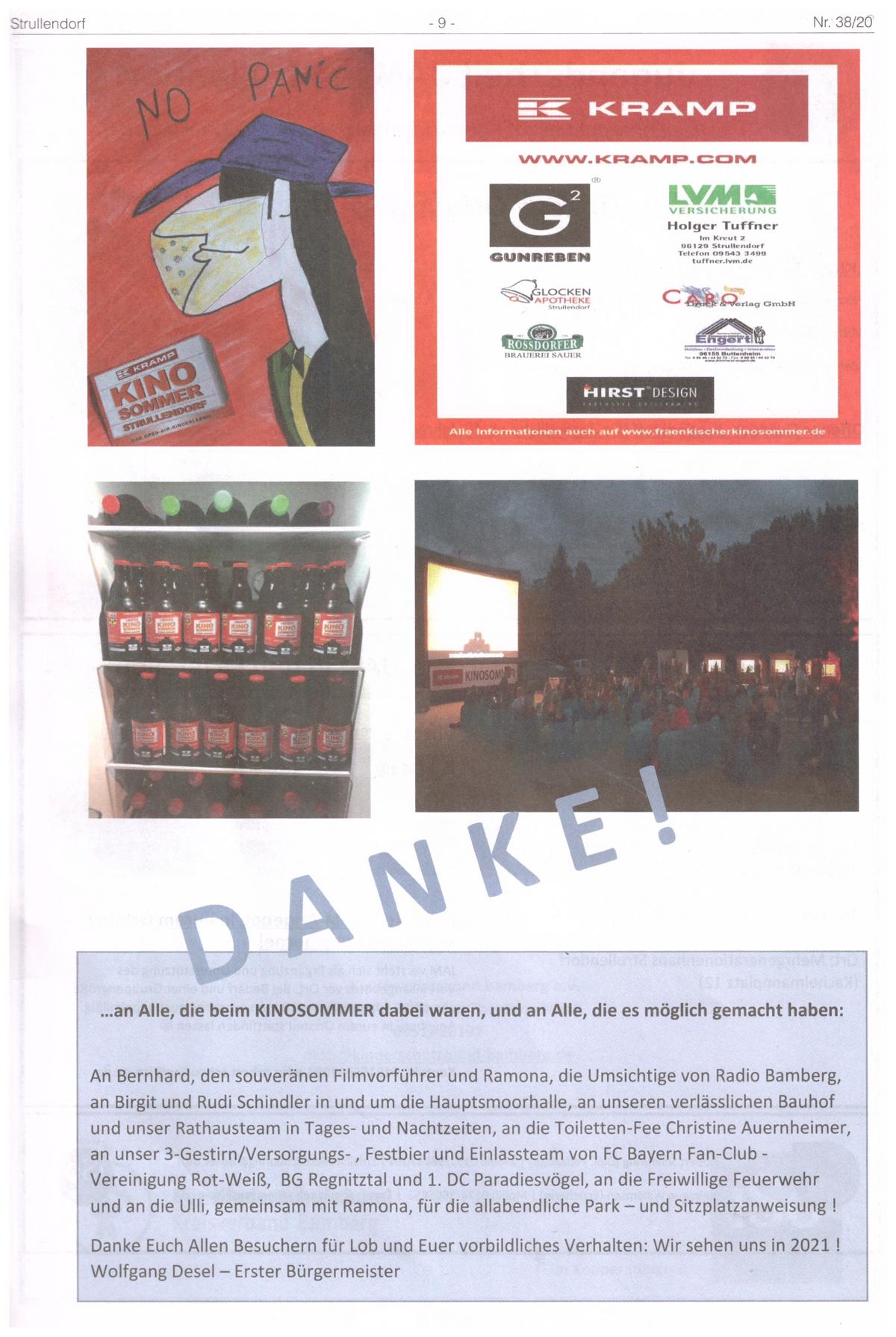 2020 Kinosommer Danke